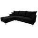 thumbnail image 4 of Sala esquinera El Bazar Store Caslon Negro 260x180 cm Lino nacional Modular, 4 of 6