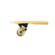 thumbnail image 4 of Patineta semiprofesional minicruiser tipo penny con deck amarillo, trucks negros y ruedas amarillas transparentes, 4 of 4