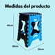 thumbnail image 5 of Banco Plegable Grande Portatil Plastico Soporta 120kg 1pz Acabado De La Estructura Mate Color Azul, 5 of 8