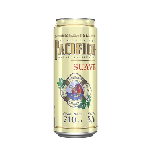 Cerveza Pacifico Suave 710 ml