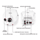 thumbnail image 5 of Pulidor Para Uñas Drill Esmeril Profesional Malubero 25000 Rpm Blanco Kit de Manicure, 5 of 5