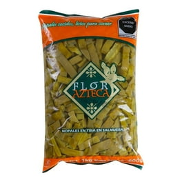 Nopales En Salmuera Flor Azteca En Tira 1 Kg