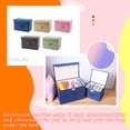 thumbnail image 2 of Billuyoard Caja de almacenamiento plegable de Color sólido contenedores de tienda de gran capacidad cajas para el hogar ropa de dormitorio Almacenamiento y organización del hogar Verde, 2 of 6