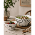 thumbnail image 5 of Juego de 2 Bowls de Porcelana resistente, 1.5L y 720ml - Crown Baccara, 5 of 5