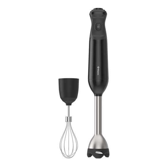 Licuadora de inmersión Vitamix de 2 velocidades con batidor de 350 W negra