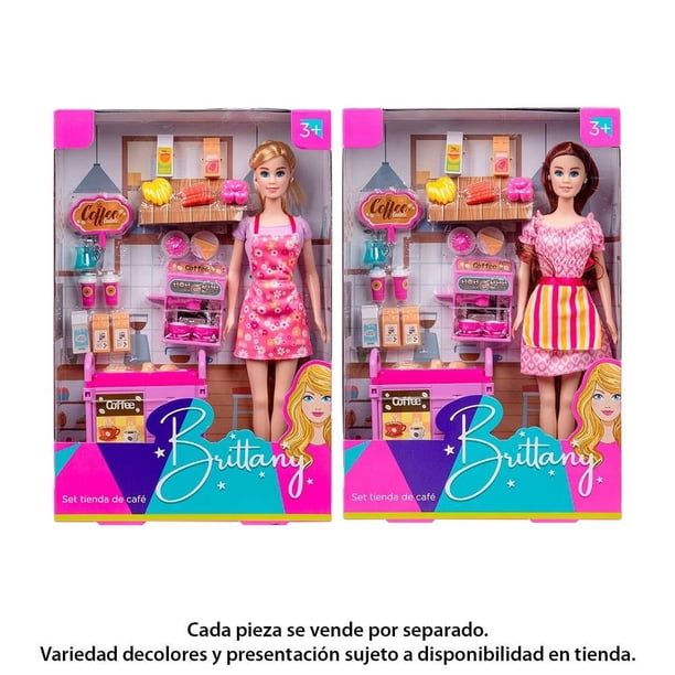 Muñeca Brittany de Plástico con Accesorios Multicolor Varios modelos 1 pieza