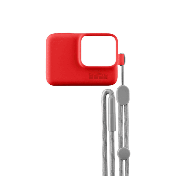 FUNDA Y CORREA ROJA GoPro Funda de Silicona