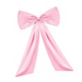 thumbnail image 2 of Lazo Grande Decorativo para Pared Adorno Colgante en Forma de Cinta Gigante Lazo de Poliéster para Fiestas Cinta Decorativa de Tela Resistente y Elegante Adecuado para Celebraciones rosa, 2 of 8