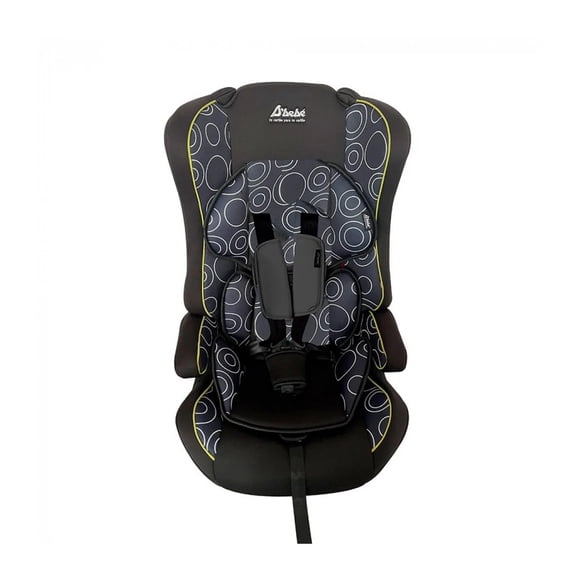 Autoasiento D'Bebe MAXI Booster para Bebe y Auto Negro hasta 12 años