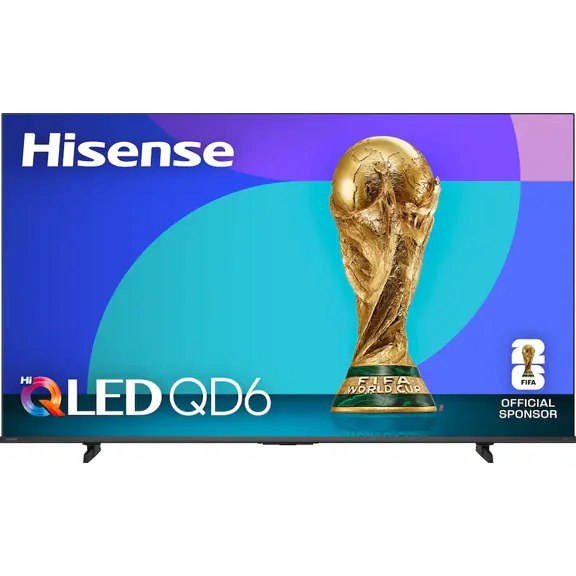 Hisense 75-Inch Class QD6 Series QLED 4K UHD Smart Fire TV