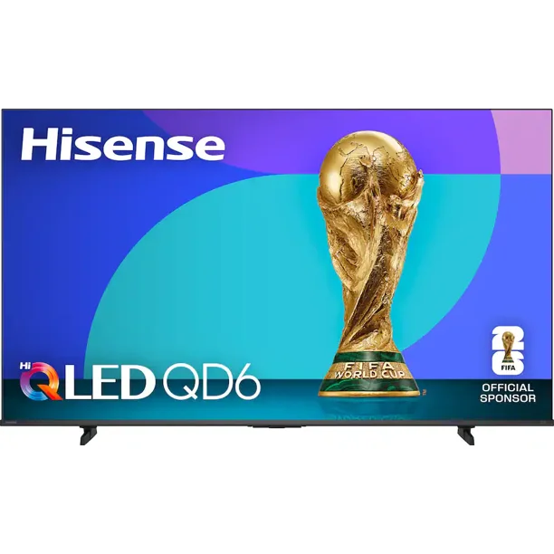Hisense 75-Inch Class QD6 Series QLED 4K UHD Smart Fire TV
