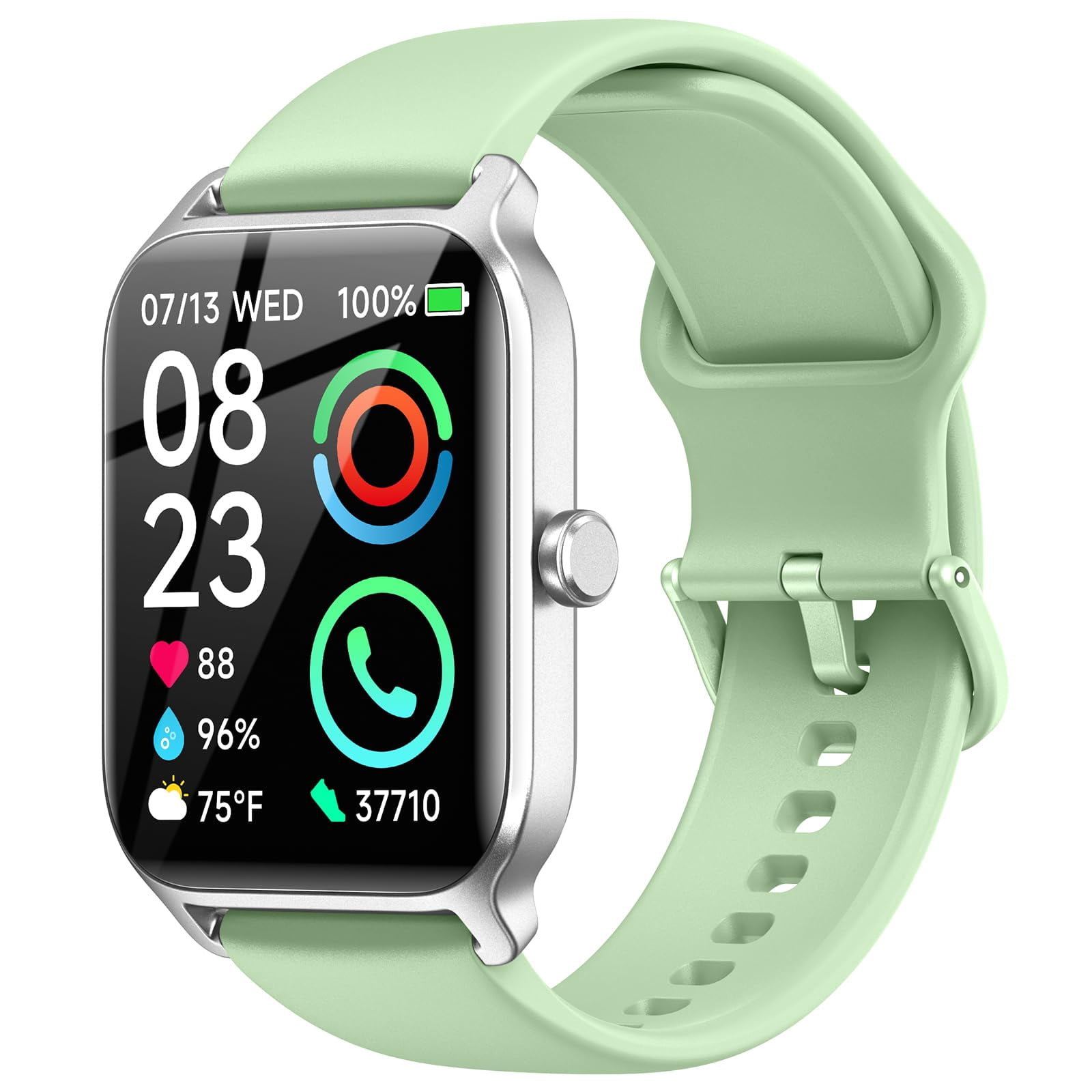 Reloj inteligente Fitpolo Android Alexa integrado IP68 a prueba de agua