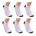 thumbnail image 2 of Tin Wilson para Hombre, Extra Confort Blanco 6 Pares Unitalla, 2 of 4
