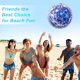 thumbnail image 5 of PVC Inflatable Beach Balls Glitter Transparent Beach Balls Water Play Toy Outdoor Floating Sports Balls, 5 of 9