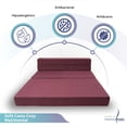 thumbnail image 3 of Sofá Cama Matrimonial Home Memory Foam Rosa Oscuro, 3 of 10