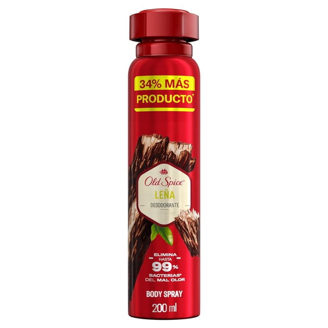 Desodorante Body Spray Old Spice Leña 129 g / 200 ml