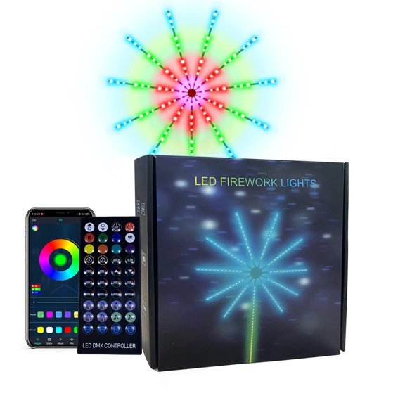 Láser Rgb Sincronizado Con Música, Luces De Fuegos Imitaciones Led, Control Remoto, Colores De Sueño, Luces De Fiestas, Luces De Baile, Luces De Cumpleaños, Luces De Jardín, Luces,Wsvlmg