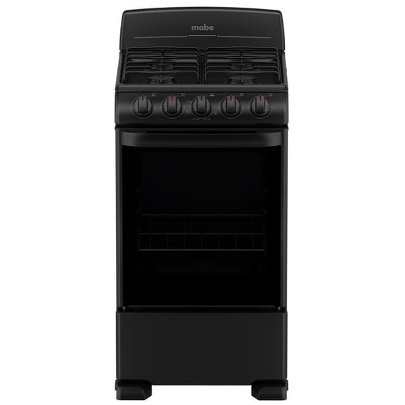Estufa de Piso 50 cm (20 pulgadas) Negra mabe - EM5022BAPN1