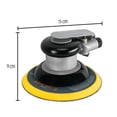thumbnail image 3 of Lijadora orbital neumática industrial 6', Truper, 3 of 3