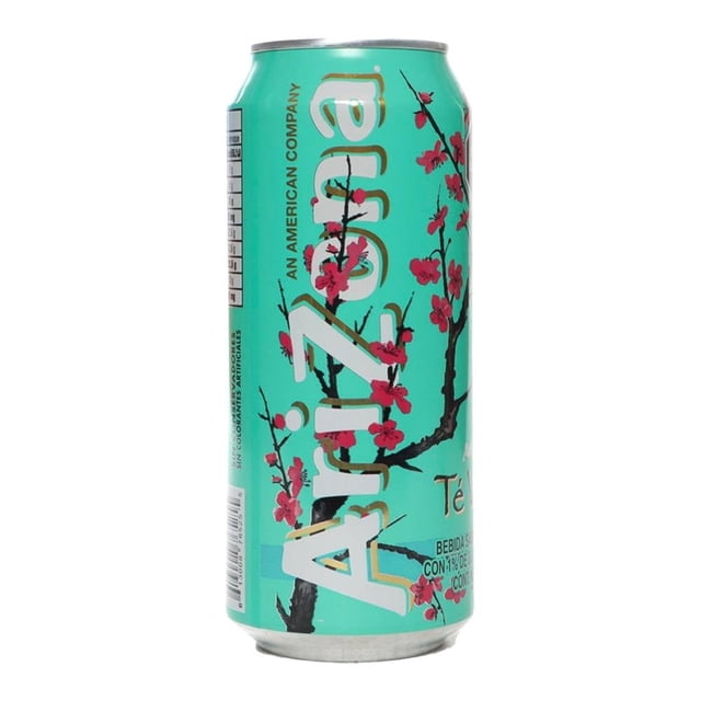 Bebida Arizona sabor té verde con jugo de manzana 460 ml
