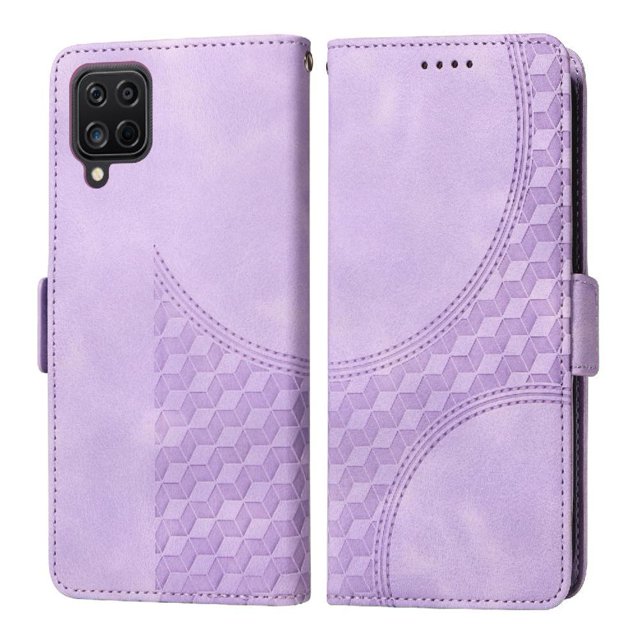 Funda GANGXUN para Samsung Galaxy A12 4G con diseño acolchado elegante, cuero PU, protección total y ajuste preciso
