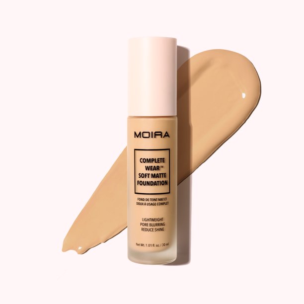 Base de Maquillaje Moira Cosmetics Complete Wear Cobertura Media a Alta Tono 650 30 ml