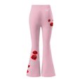 thumbnail image 2 of TaTaai Women's Loose Comfortable Flared Wide Leg Yoga Pants Fashion Casual Sports Fitness Trousers Soft Breathable All Match Daily Wear Gift, 2 of 7