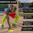 thumbnail image 5 of Kit De Entrenamiento De Fútbol +escalera De Agilidad+ Platos 49 pz, 5 of 5