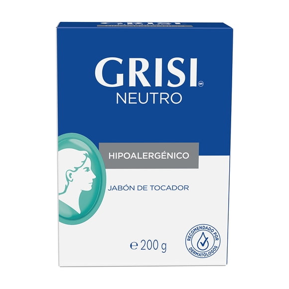 Jabón de tocador Grisi neutro hipoalergénico 200 g