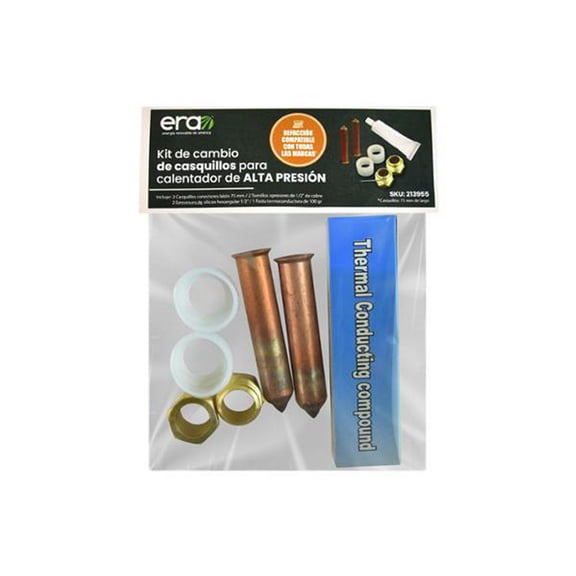 kit de cambio de casquillos para calentador de agua solar alta presión