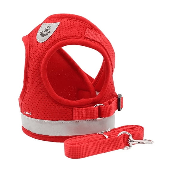 Pechera Regulable Con Bandas  TALLA MEDIANA Lab.G, Rojo