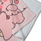 thumbnail image 5 of Cobija Manta Frazada Juana Gallo Diseño De Dinosaurio Amor Pareja Rosa Ultra Suave Y Ligera, 5 of 5