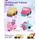 thumbnail image 4 of Juguetes Carros Con Música 4 Coches Pequeños Camión Niños Xtellar multicolor, 4 of 4