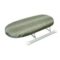 thumbnail image 4 of Mini tabla de planchar, tabla de planchar de sobremesa, ahorra espacio, tabla de planchar plegable Patrón de rayas, 4 of 9