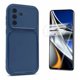 thumbnail image 1 of Funda + Mica Hidrogel Icon Case Track para Samsung A37, Carcasa, Protector, Uso Rudo, Protector de Pantalla, Antigolpes, Esquinas Reforzadas, Protección de Cámara - Azul marino, 1 of 9