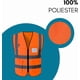 thumbnail image 3 of Chaleco de Seguridad Simonetta Vespetti con Tiras Reflectantes y Cierre Talla S 5 Piezas Naranja, 3 of 5