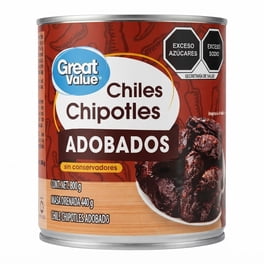 Chiles chipotles Great Value adobados 800 g
