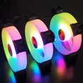 thumbnail image 4 of HINTRMENT 2Ud Ventiladores Rgb Para Computadora Con Estilizado Y Material ABS Resistente, 4 of 8