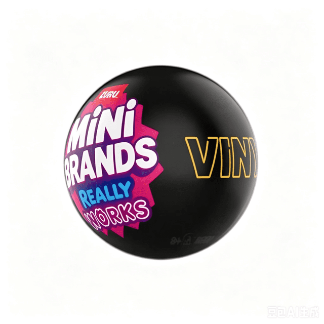 Zuru Mini Brands Really Works Vinyl Esfera Mini Figuras Sorpresa Discos De Vinil