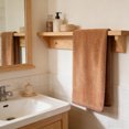 thumbnail image 4 of Toalla de baño ultra suave tejido rápido de gofres – Textura de panal de alta absorción, resistente, sin bolos, lavable a máquina, versátil Spa Hotel Home, 4 of 6