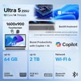 thumbnail image 2 of Notebook HP TPN-IB9O Pantalla Táctil 17.3 Pulgadas Intel Core Ultra 5 225U 16GB RAM 1TB SSD Windows 11 Home, 2 of 5