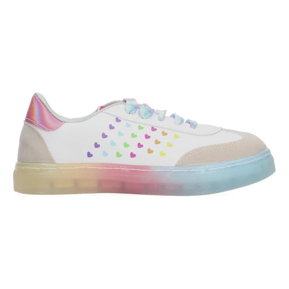 Tenis Tropicana Blanco Cintas Multicolor Para Niña multicolor 19.5 MX