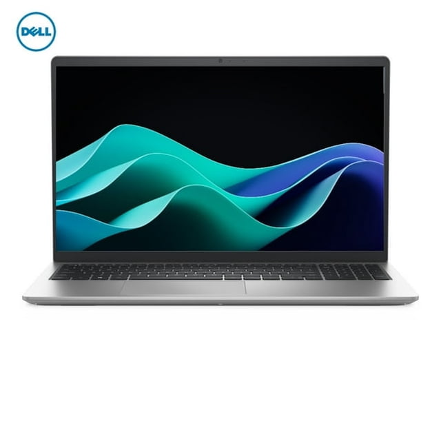 laptop dell inspiron 3535 15.6' amd ryzen 5 ram 8gb ssd 512gb windows 11 home 9x6h5 Plata Dell Inspiron 3535 frontal abierto, vista centrada de pantalla LED 15.6" con biseles delgados, teclado en isla plateado y panel táctil; carcasa plateada y cámara web HD integrada. Especificado con procesador AMD Ryzen 5 y video Radeon 610M; ideada para videollamadas y sesiones prolongadas con Dell ComfortView.
