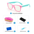 thumbnail image 3 of Gafas Para Computadora Con Filtro De Luz Rosa Para Niños, 3 of 3