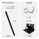 thumbnail image 3 of Tablet TCL NXTPAPER 11 Plus, 8GB RAM + 256GB, Incluye T-Pen y Funda, Pantalla 11.5” 2.2K que Cuida tu Vista, Carga Rápida e Inversa, 3 Modos de Pantalla, Negro, 3 of 13