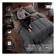 thumbnail image 2 of Set Edredón King Size Xl + Funda De Almohada + Sábanas 7 Pzas Real Textil Grafito - Café Claro, 2 of 8