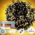 thumbnail image 1 of Luces navideñas DOSYU 8 Metros 500 LEDs Blanco CÁLIDO, 1 of 6