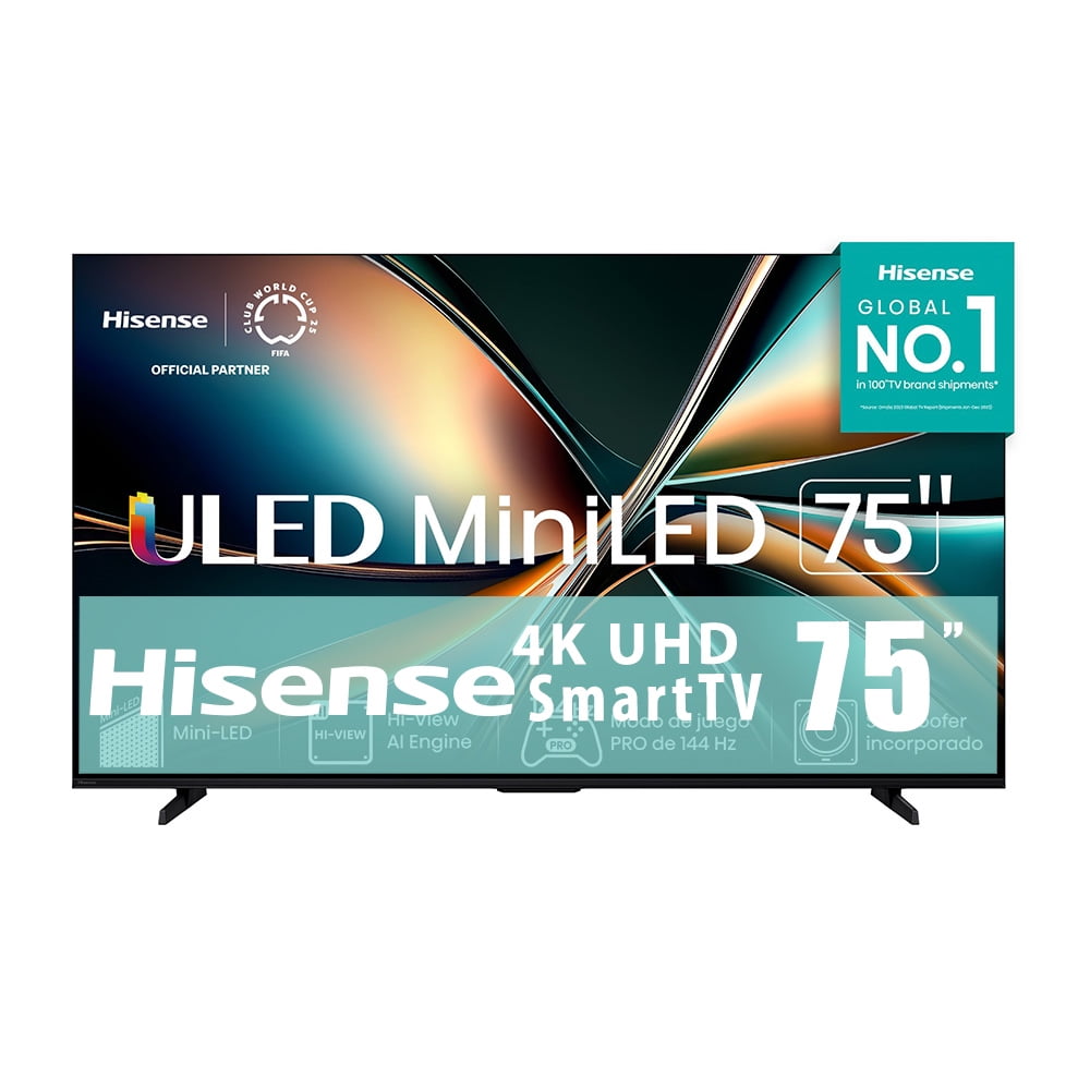 TV Hisense 75 pulgadas 75U7QG Mini-LED