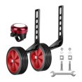 thumbnail image 1 of Ruedas de Entrenamiento para Bicicleta para Niños Colamx Universales Portátiles Rojo, 1 of 8