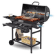thumbnail image 1 of PARRILLA ASADOR DE CARBON TIPO BARRIL CON RUEDAS ACERO INOXIDABLE, 1 of 10